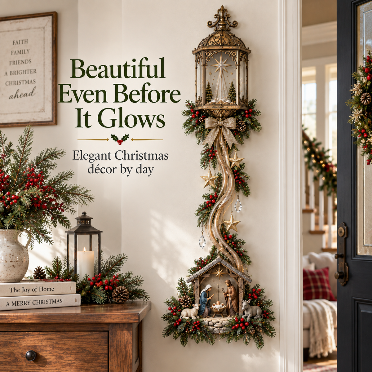 Christmas Story Lantern Cascade
