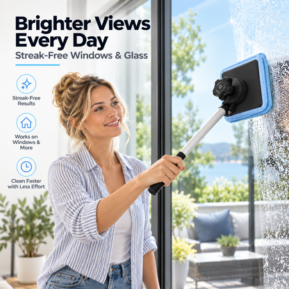 🚗Dual Magnetic Car Windshield Cleaner | Streak-Free Auto Glass Cleaning Kit