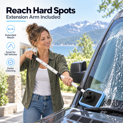 🚗Dual Magnetic Car Windshield Cleaner | Streak-Free Auto Glass Cleaning Kit