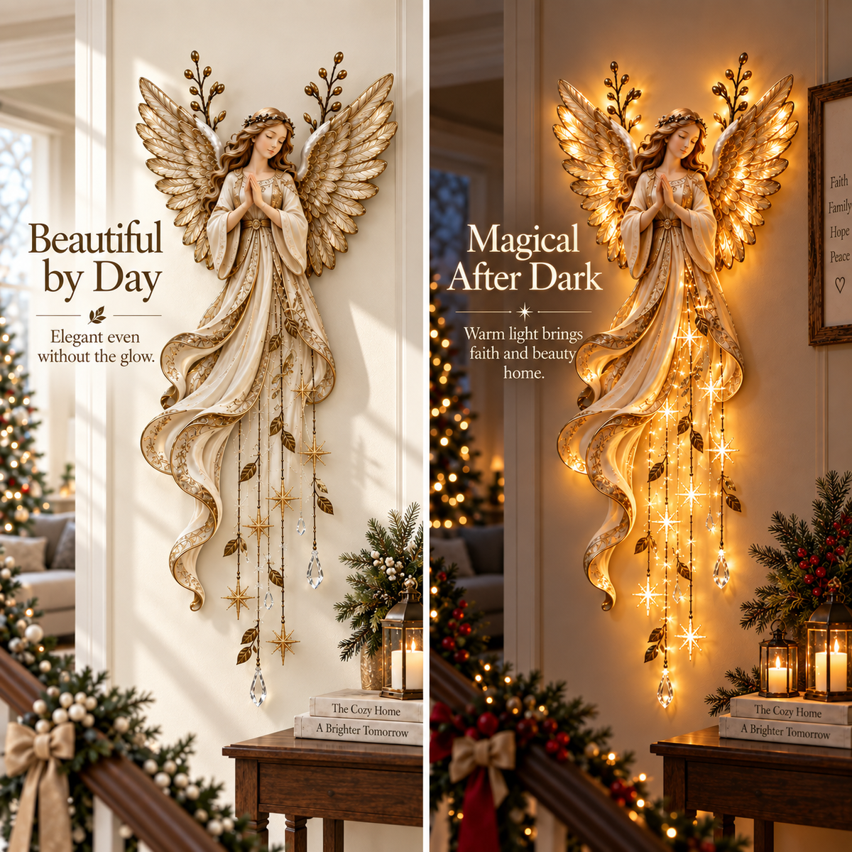 🎁 49% OFF Guardian👼 Angel Christmas Decor – Faith, Love & Blessings in One ✈️