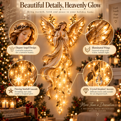 🎁 49% OFF Guardian👼 Angel Christmas Decor – Faith, Love & Blessings in One ✈️